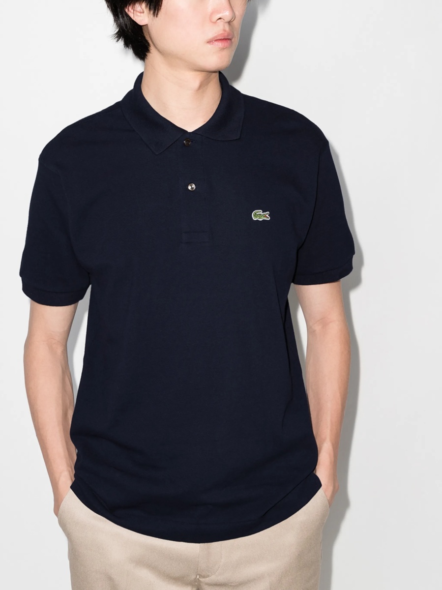Tricou Polo Lacoste albastru - Img 2