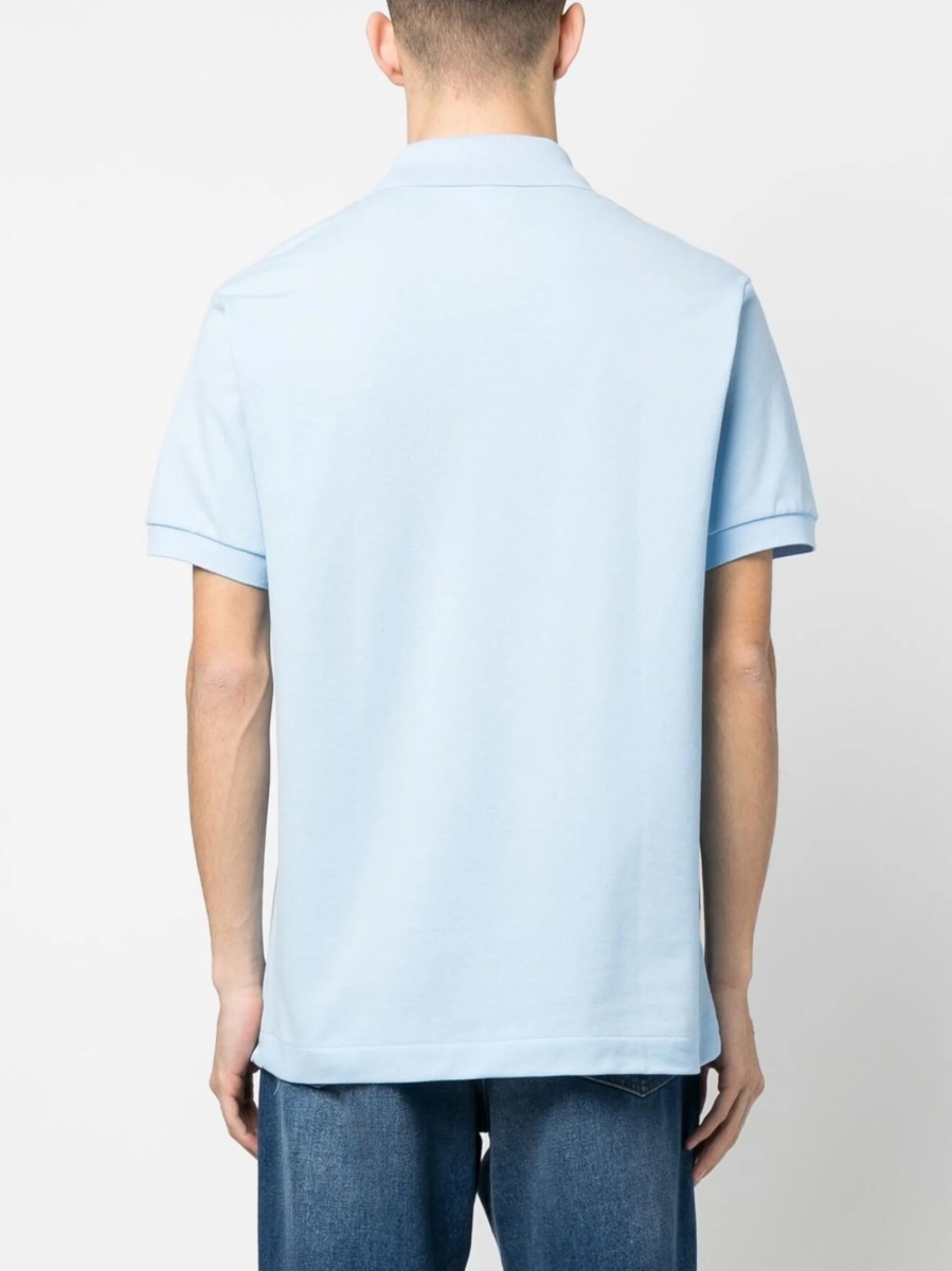Tricou Polo Lacoste albastru - Img 4