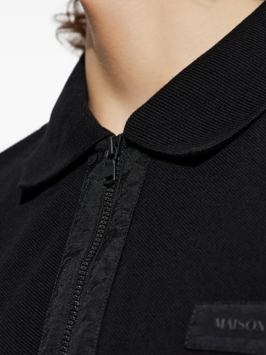 Tricou Polo MAISON KITSUNÉ negru - Img 5