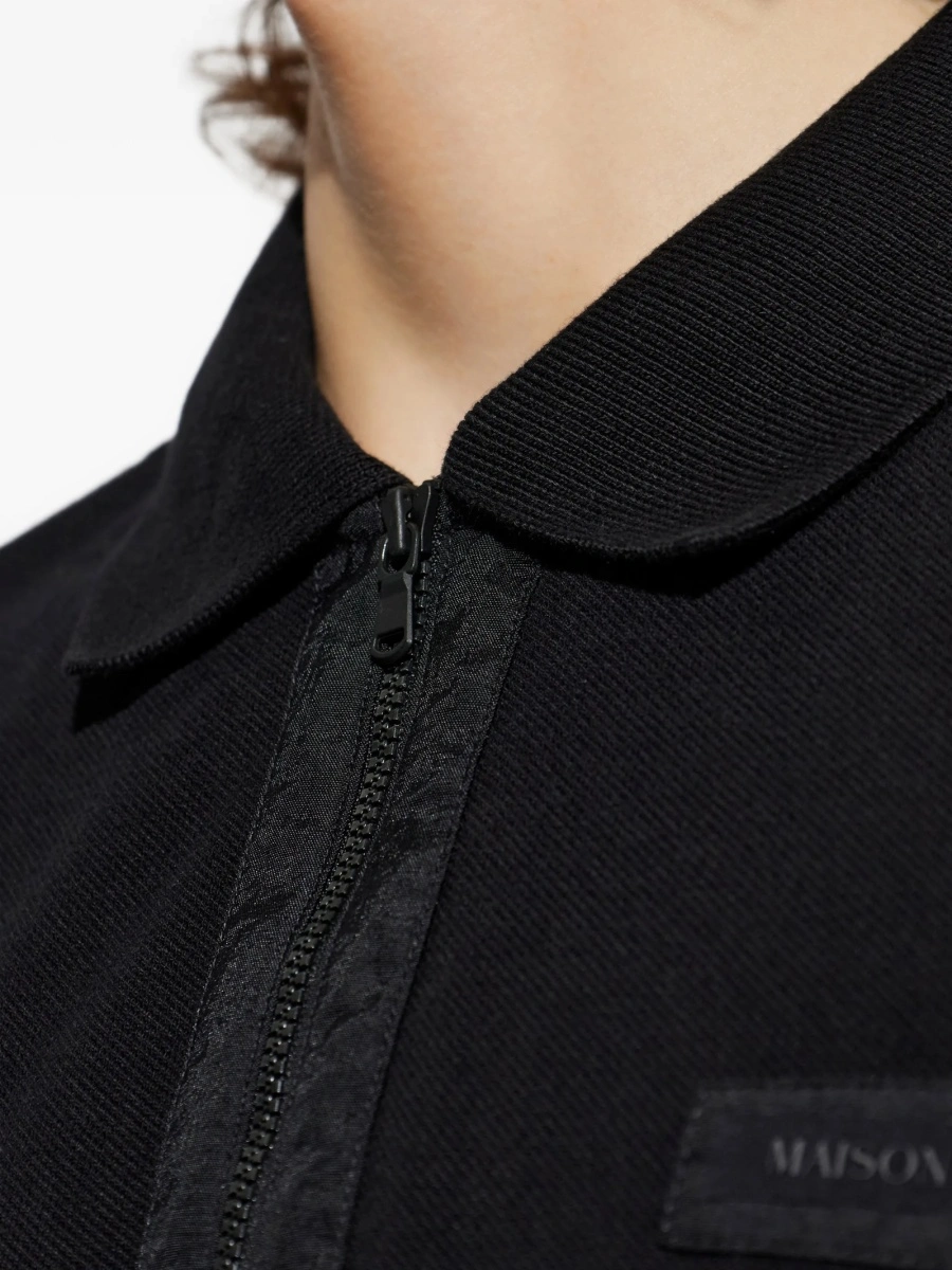 Tricou Polo MAISON KITSUNÉ negru - Img 5