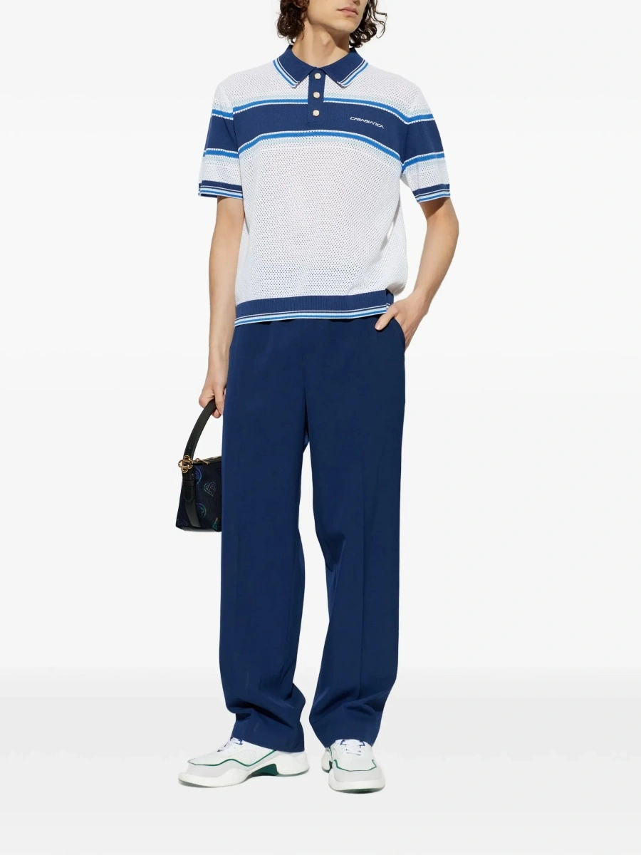 Tricou Polo MESH STRIPE POLO - Img 4