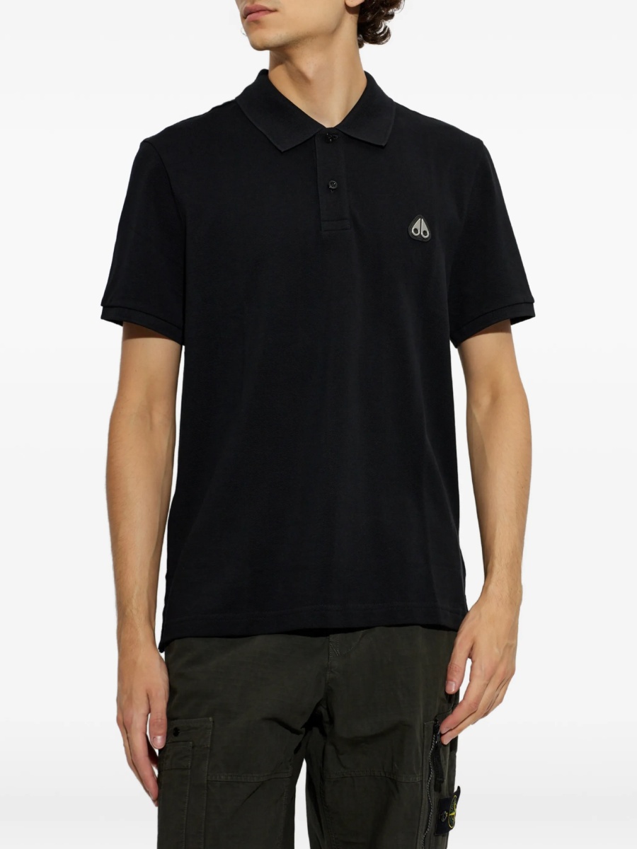 Tricou Polo Moose Knuckles negru - Img 3