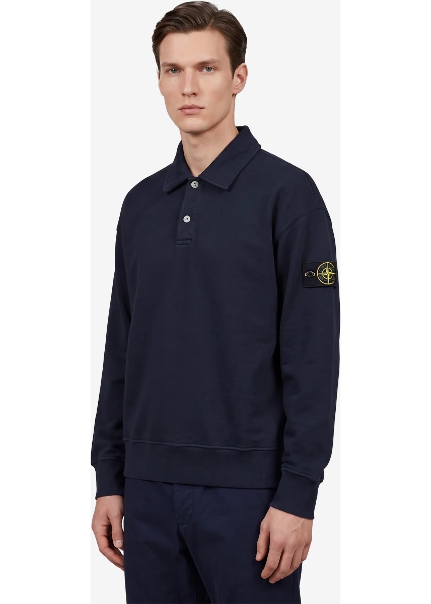 Tricou Polo Oversize Long-Sleeved Polo Shirt - Img 2