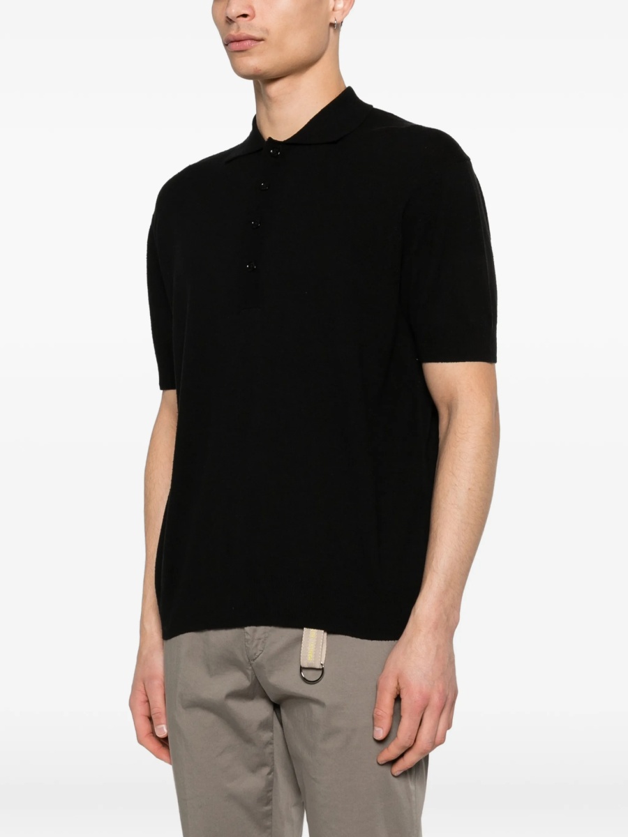 Tricou Polo Paolo Pecora negru - Img 3