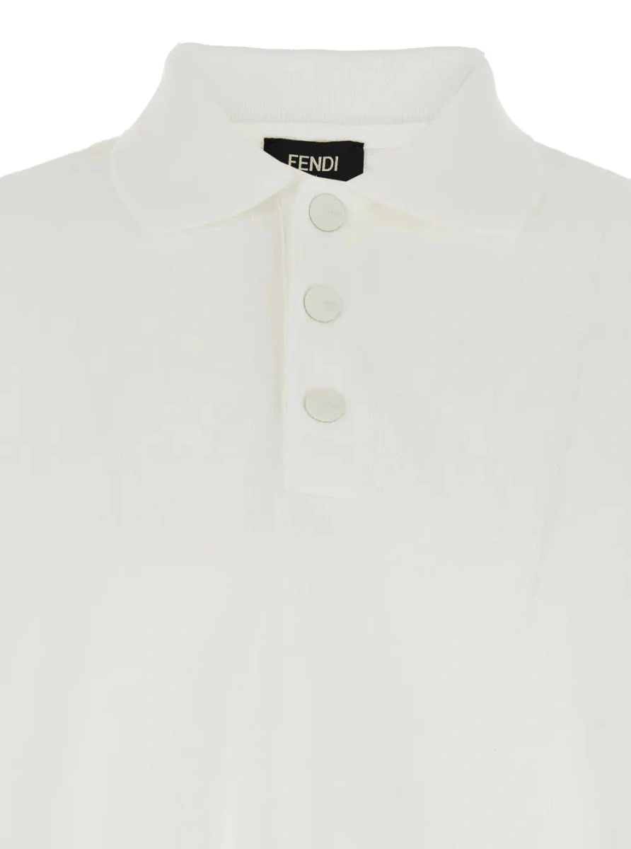 Tricou Polo POLO FENDI ZUCCA PIQUET - Img 3