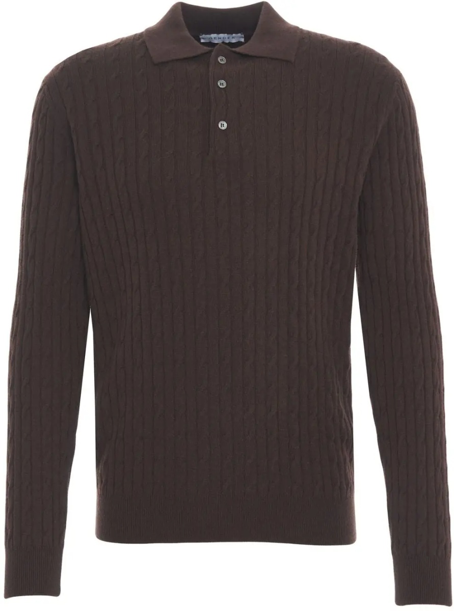 Tricou Polo Polo sweater in cashmere - Img 2