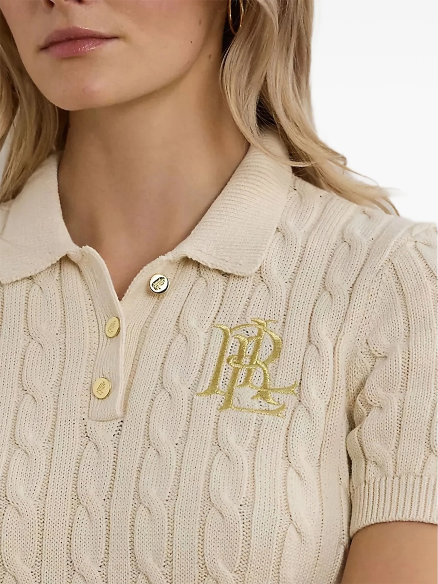 Tricou Polo Ralph Lauren neutru - Img 5