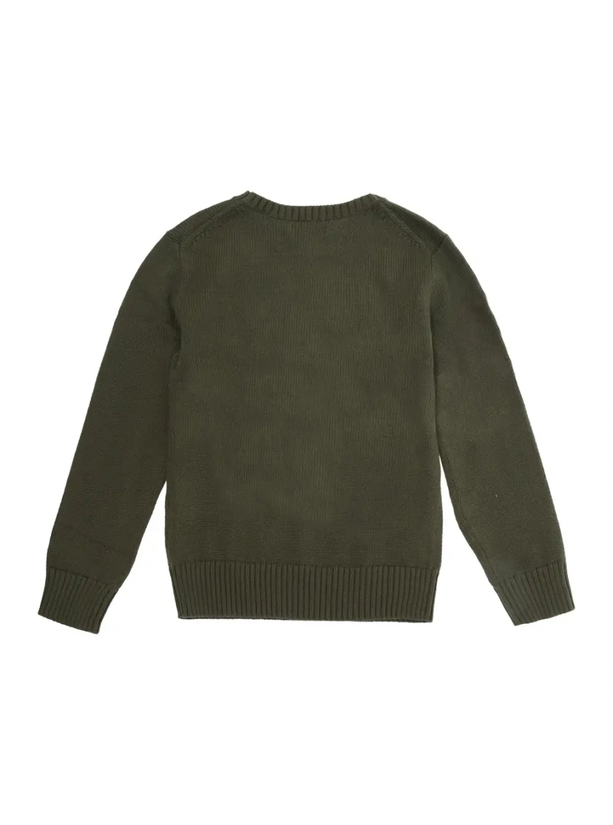 Tricou polo Ralph Lauren 'Polo Bear' verde din bumbac - Img 2