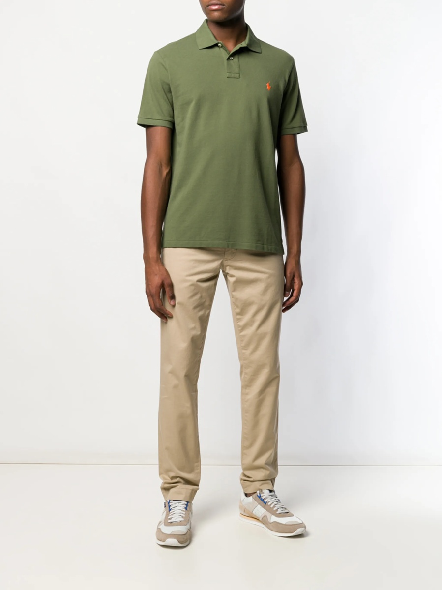 Tricou Polo Ralph Lauren verde - Img 2