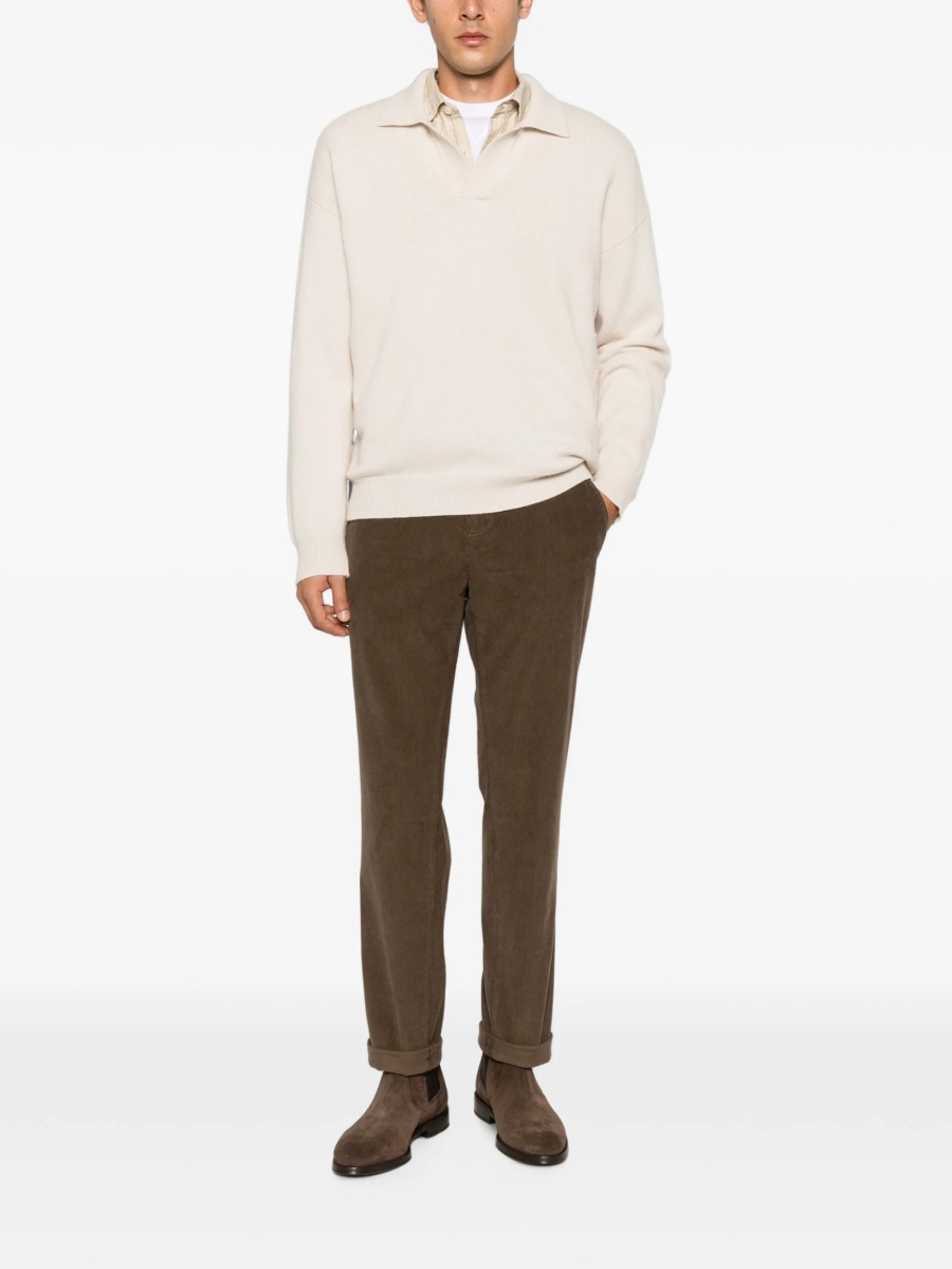 Tricou Polo Roberto Collina neutru - Img 2