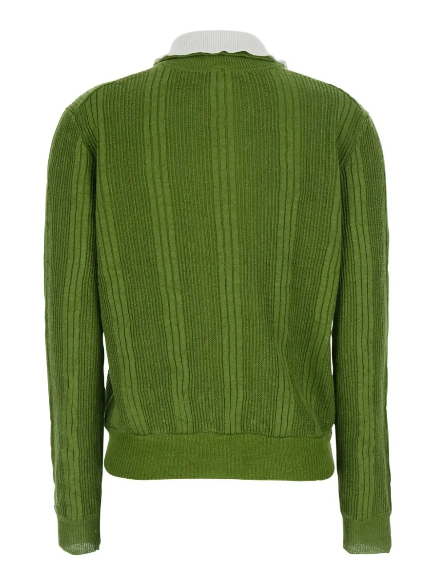 Tricou polo SHUSHU/TONG verde - Img 2