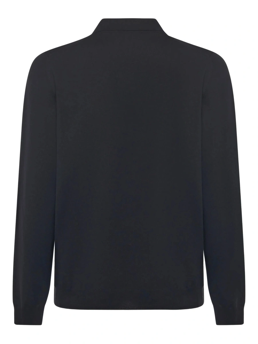 Tricou Polo SLOWEAR ZANONE negru - Img 2