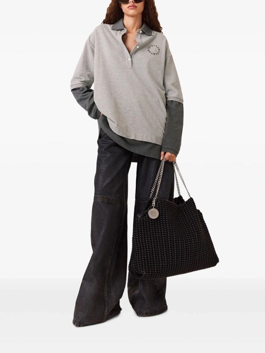 Tricou Polo Stella McCartney gri - Img 2