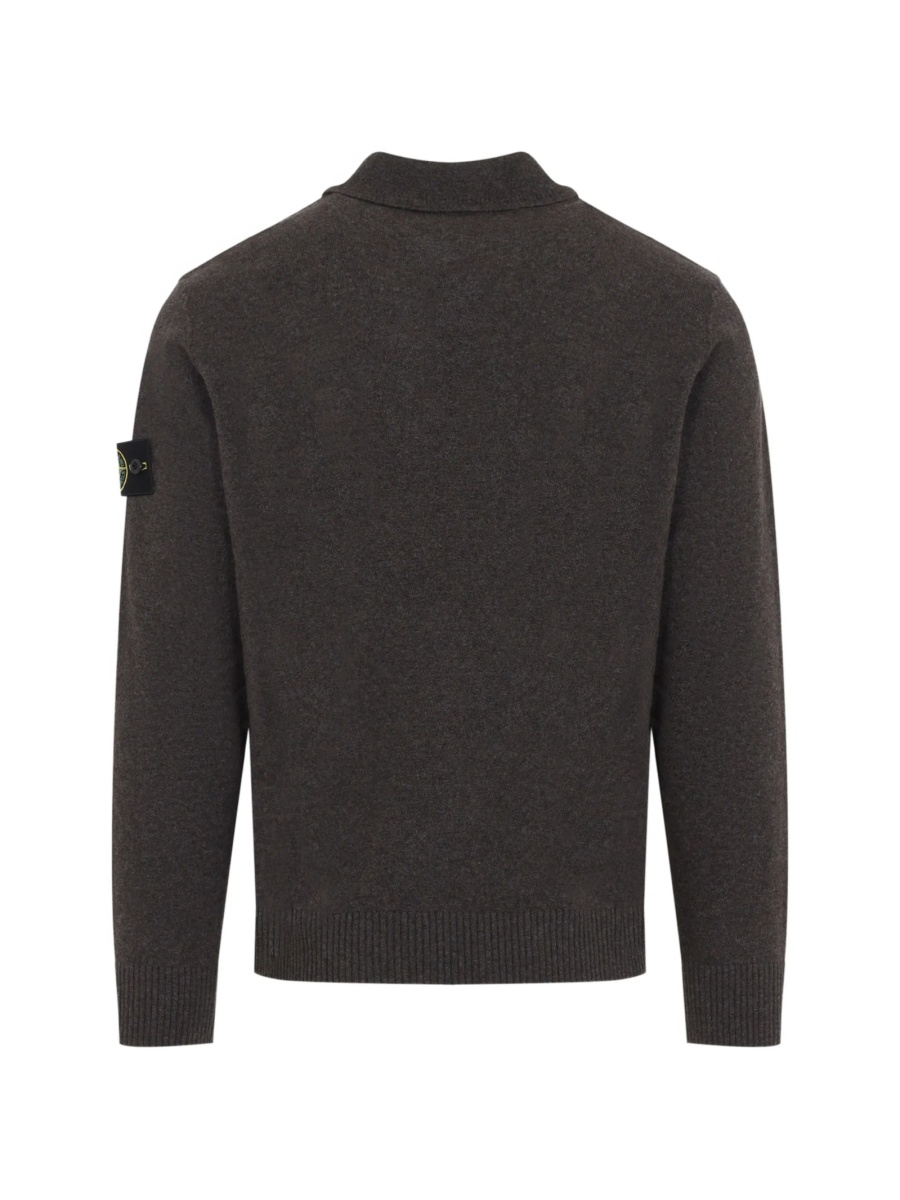 Tricou Polo Stone Island gri - Img 2