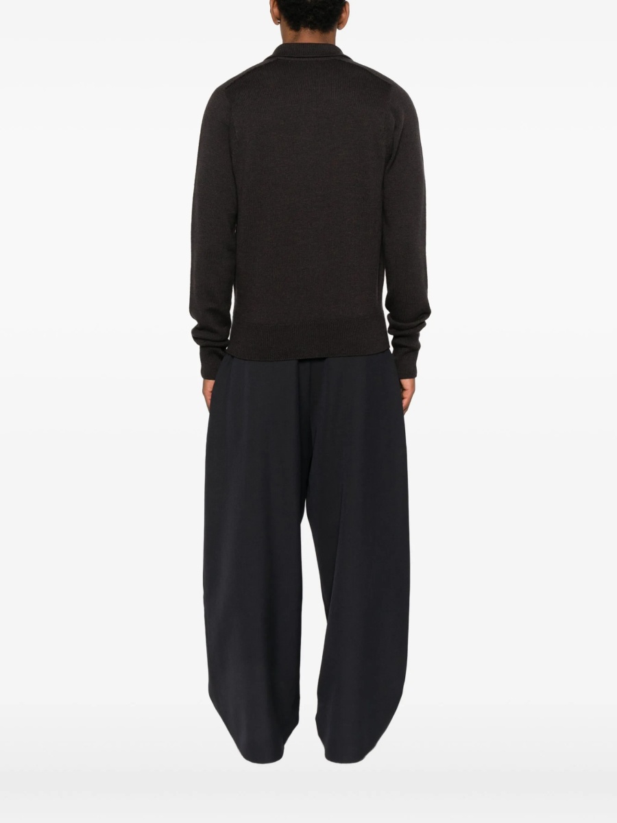 Tricou Polo STUDIO NICHOLSON maro - Img 4