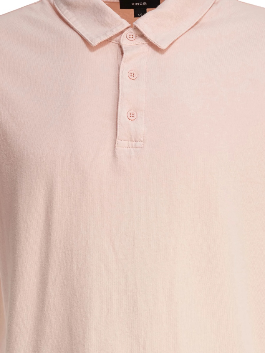 Tricou Polo Vince roz - Img 3