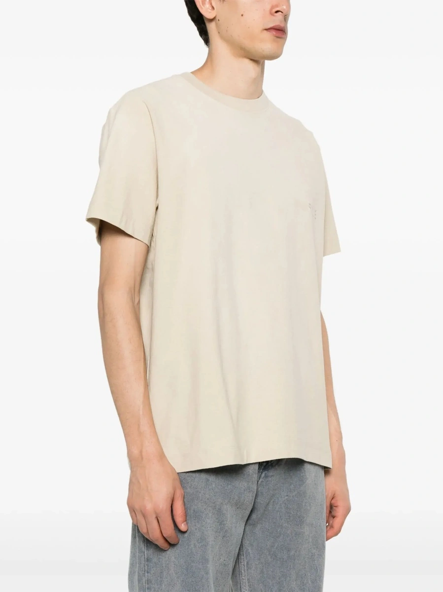 Tricou PURPLE BRAND bej din bumbac - Img 6
