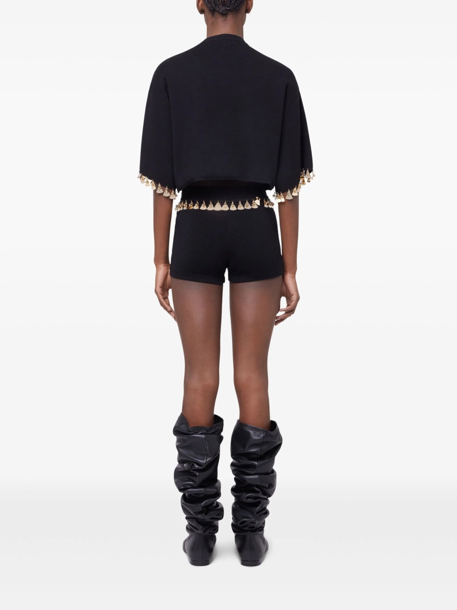 Tricou RABANNE negru - Img 4