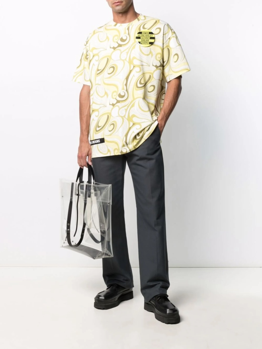 Tricou Raf Simons galben - Img 2