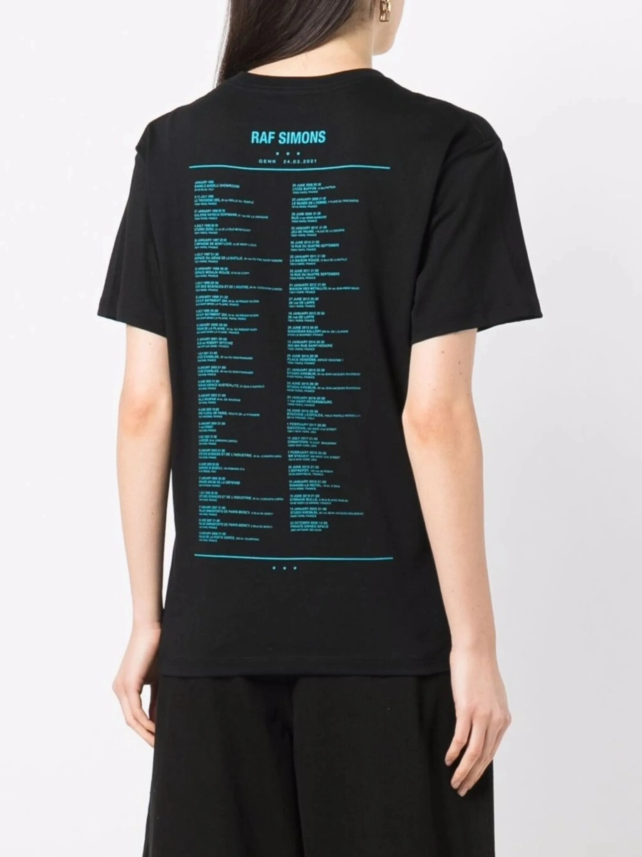 Tricou Raf Simons negru - Img 4