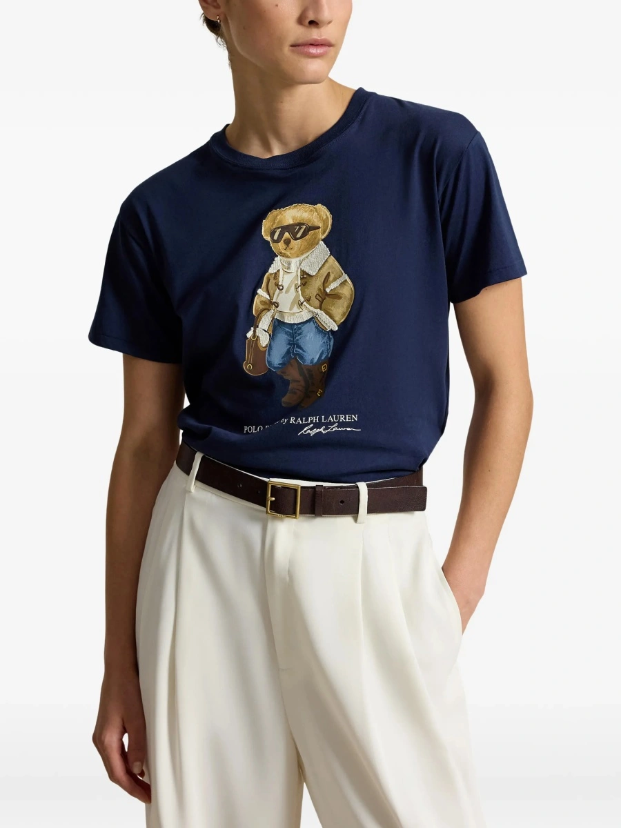 Tricou Ralph Lauren POLO BEAR albastru - Img 3