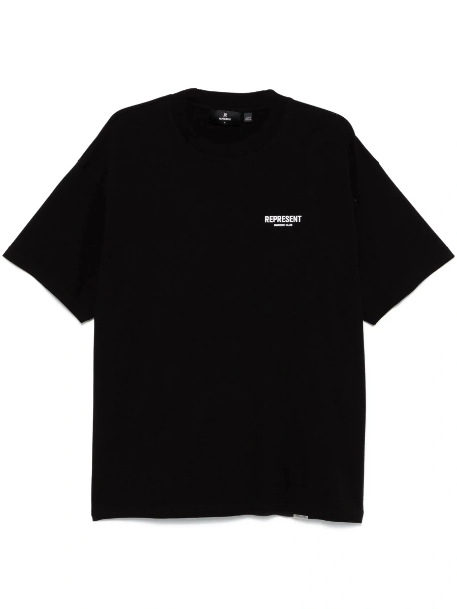 Tricou REPRESENT negru din bumbac - Img 8