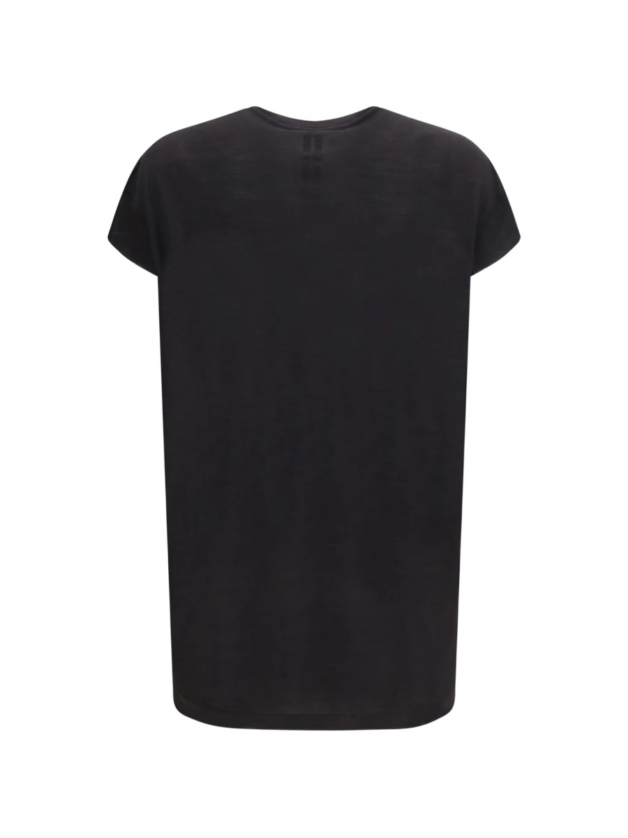 Tricou Rick Owens negru din material textil - Img 2