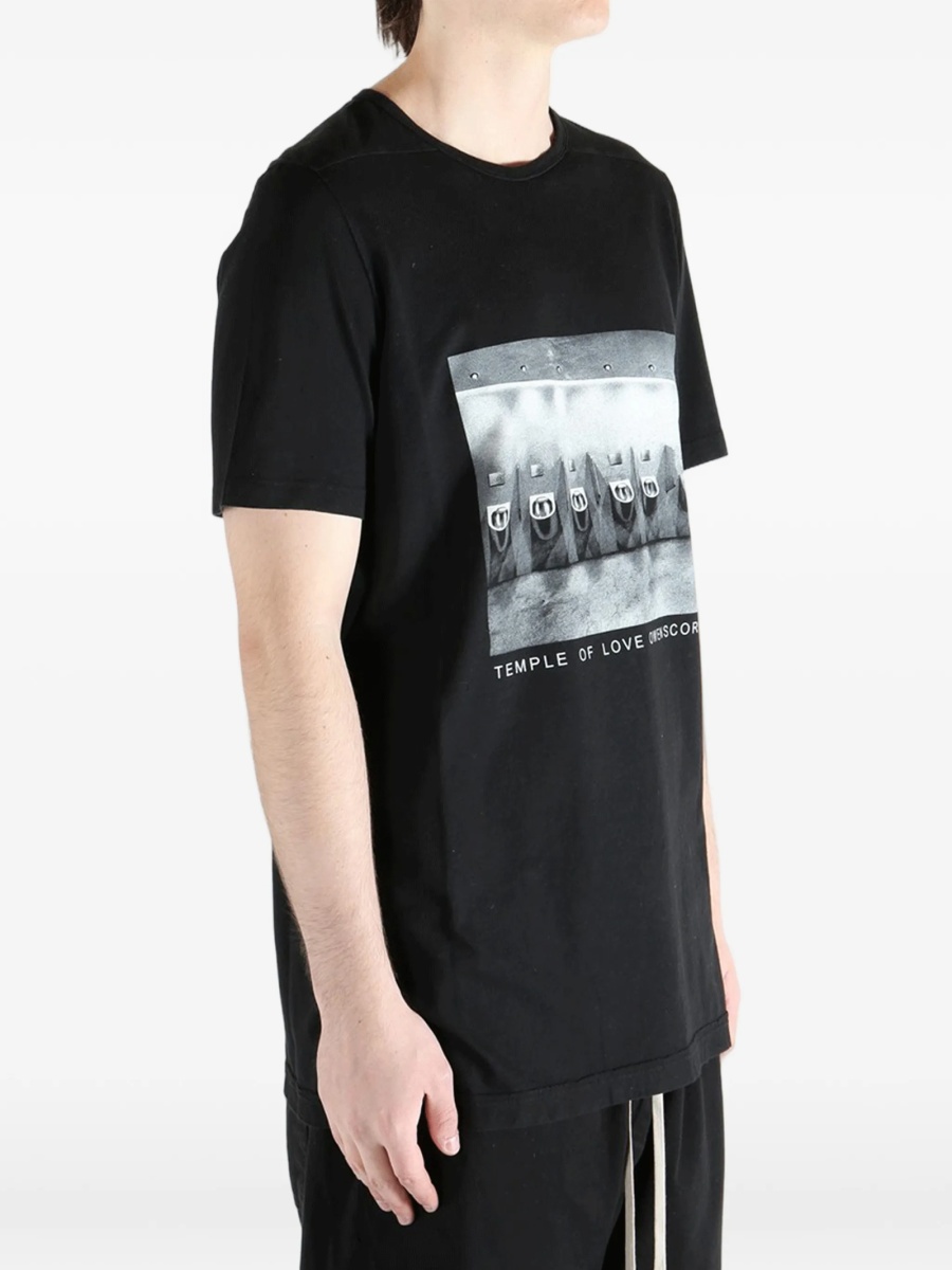 Tricou Rick Owens negru - Img 4