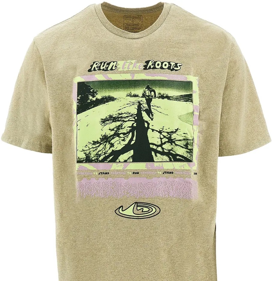 Tricou 'Run Like Roots' printed T-shirt - Img 2