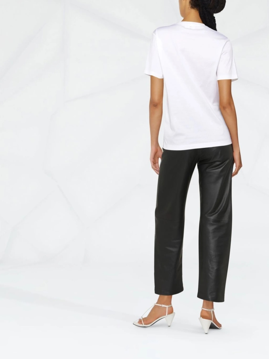 Tricou Salvatore Ferragamo alb - Img 3