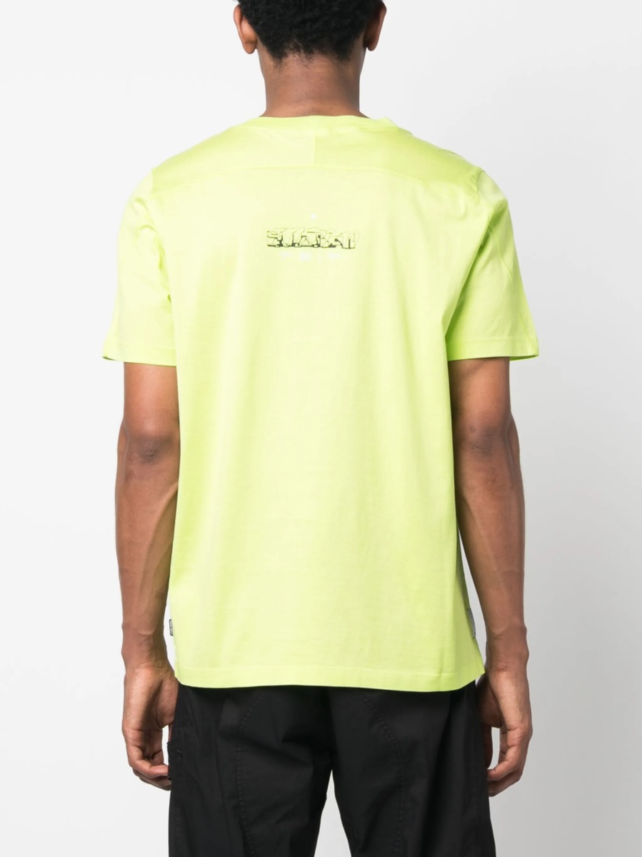 Tricou Stone Island verde - Img 4