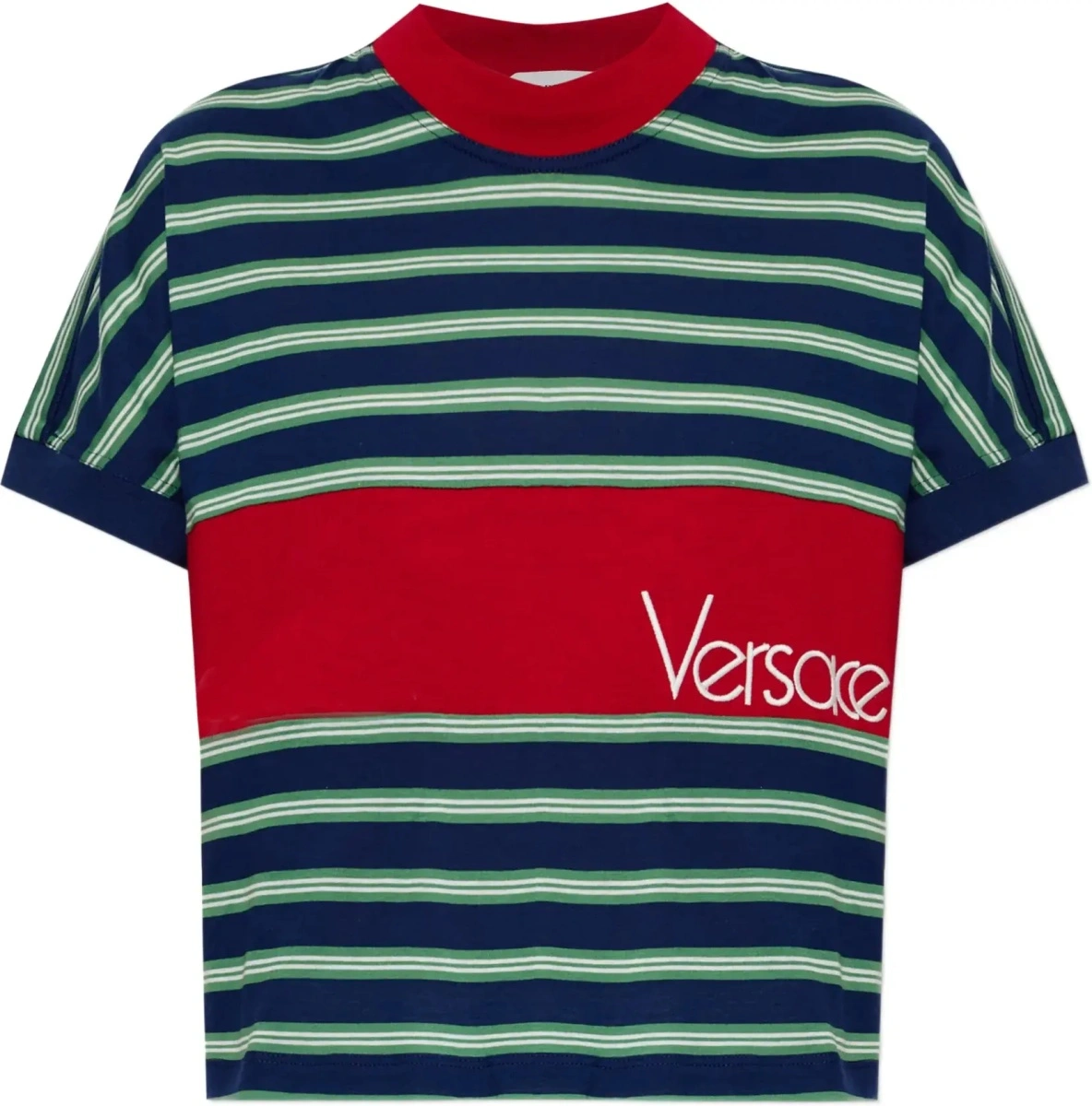 Tricou Striped cotton T-shirt - Img 8
