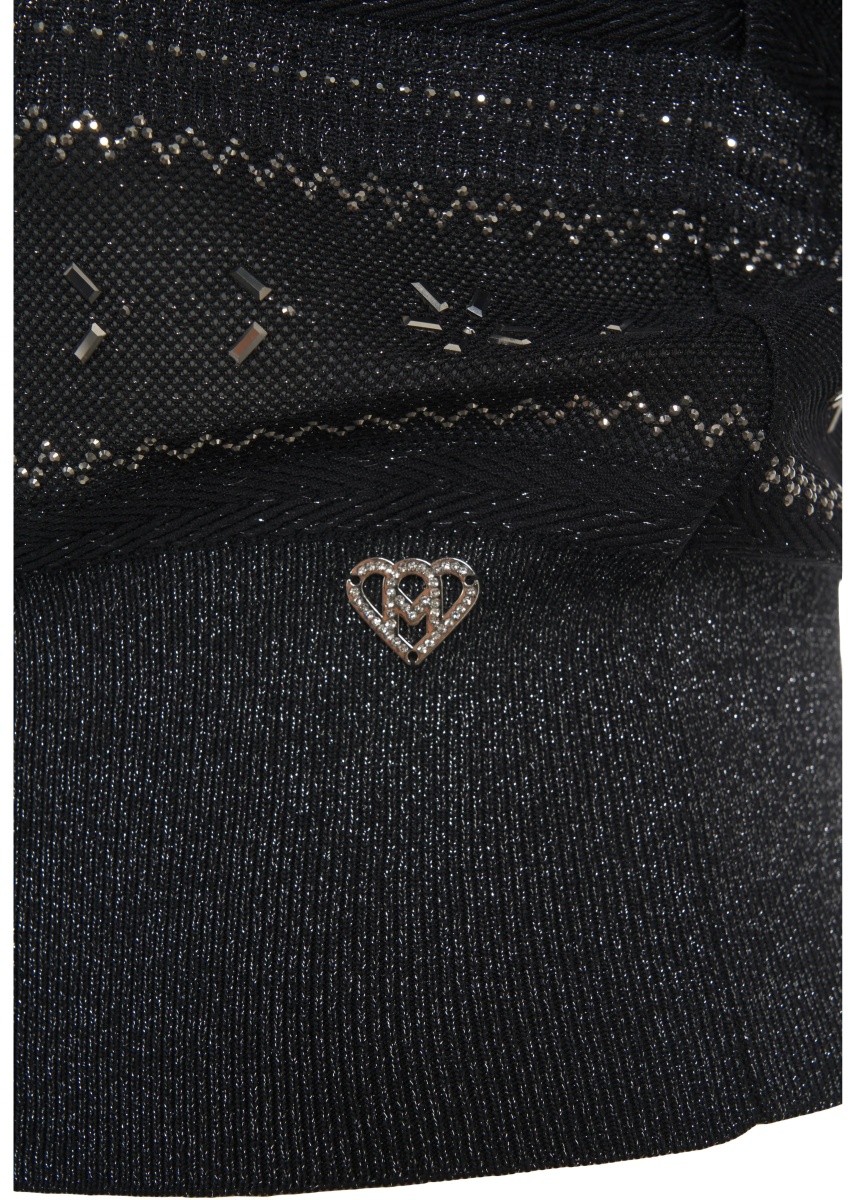 Tricou T-shirt with metallic details - Img 4