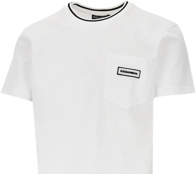 Tricou T-shirt with pocket and logo patch - Img 2