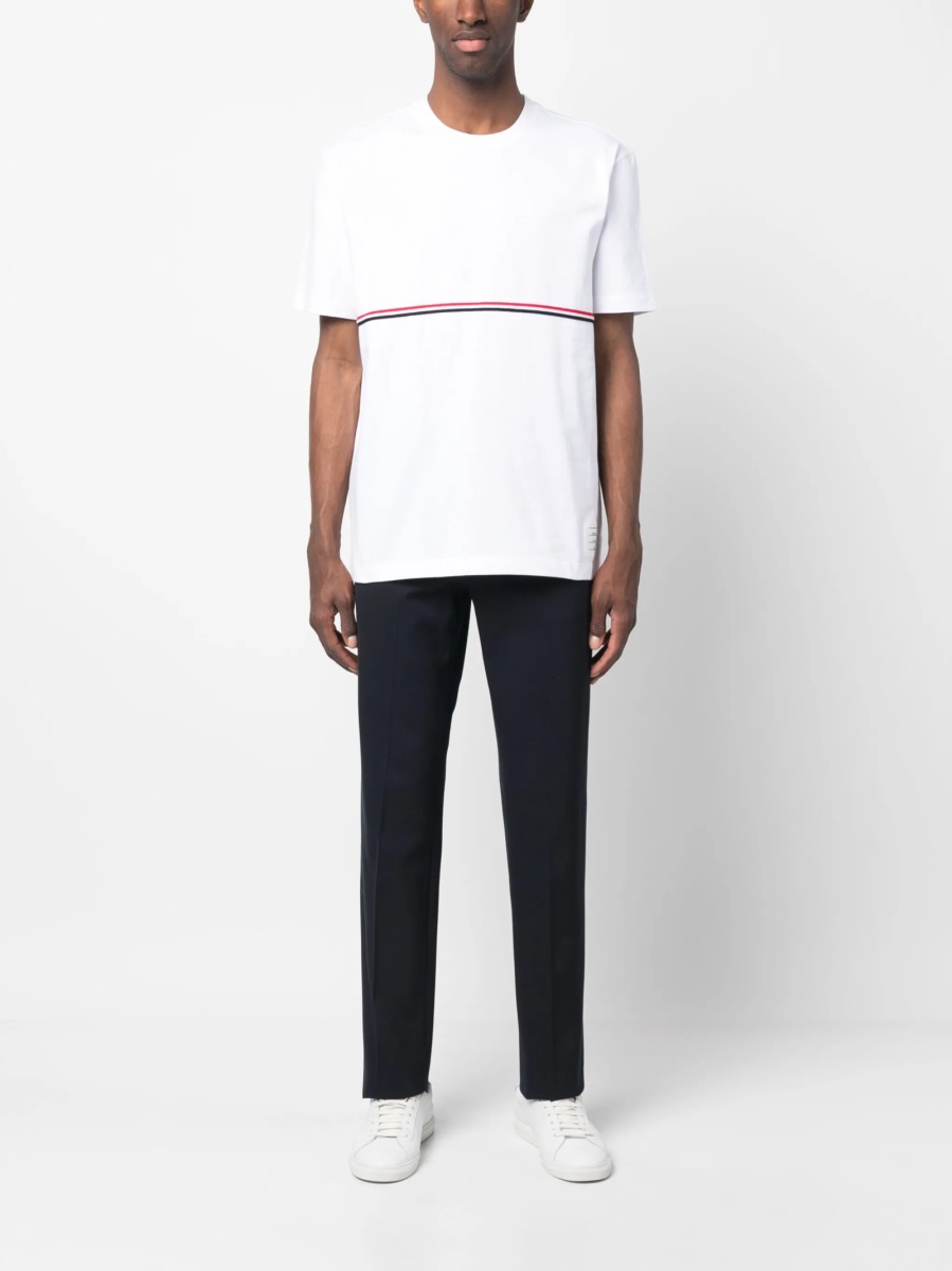 Tricou Thom Browne alb - Img 2