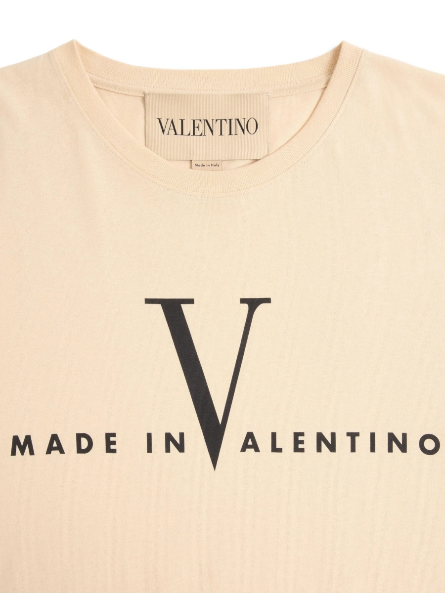 Tricou Valentino Garavani neutru - Img 5
