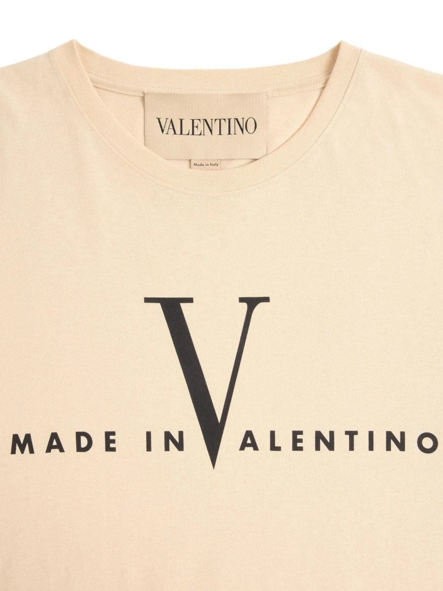Tricou Valentino Garavani neutru - Img 5