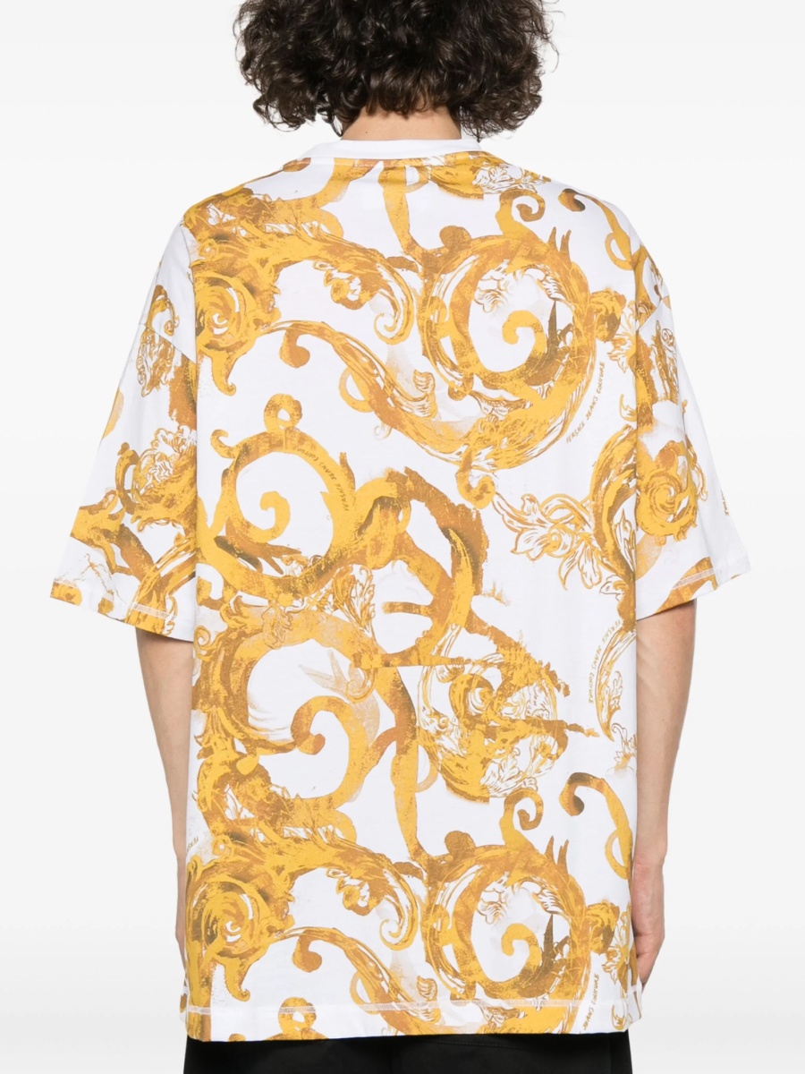 Tricou Versace Jeans Couture alb - Img 4