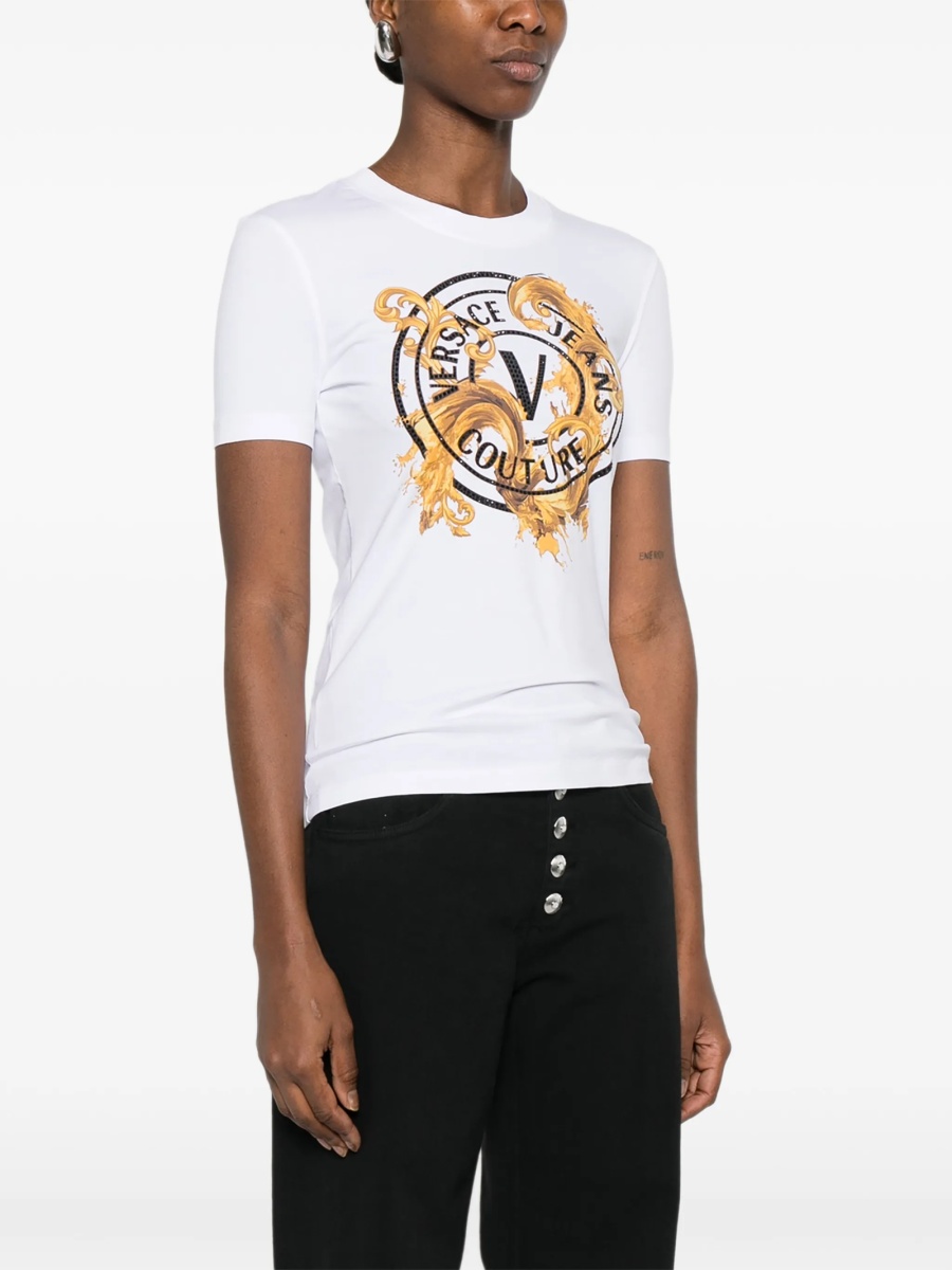 Tricou Versace Jeans Couture alb - Img 3