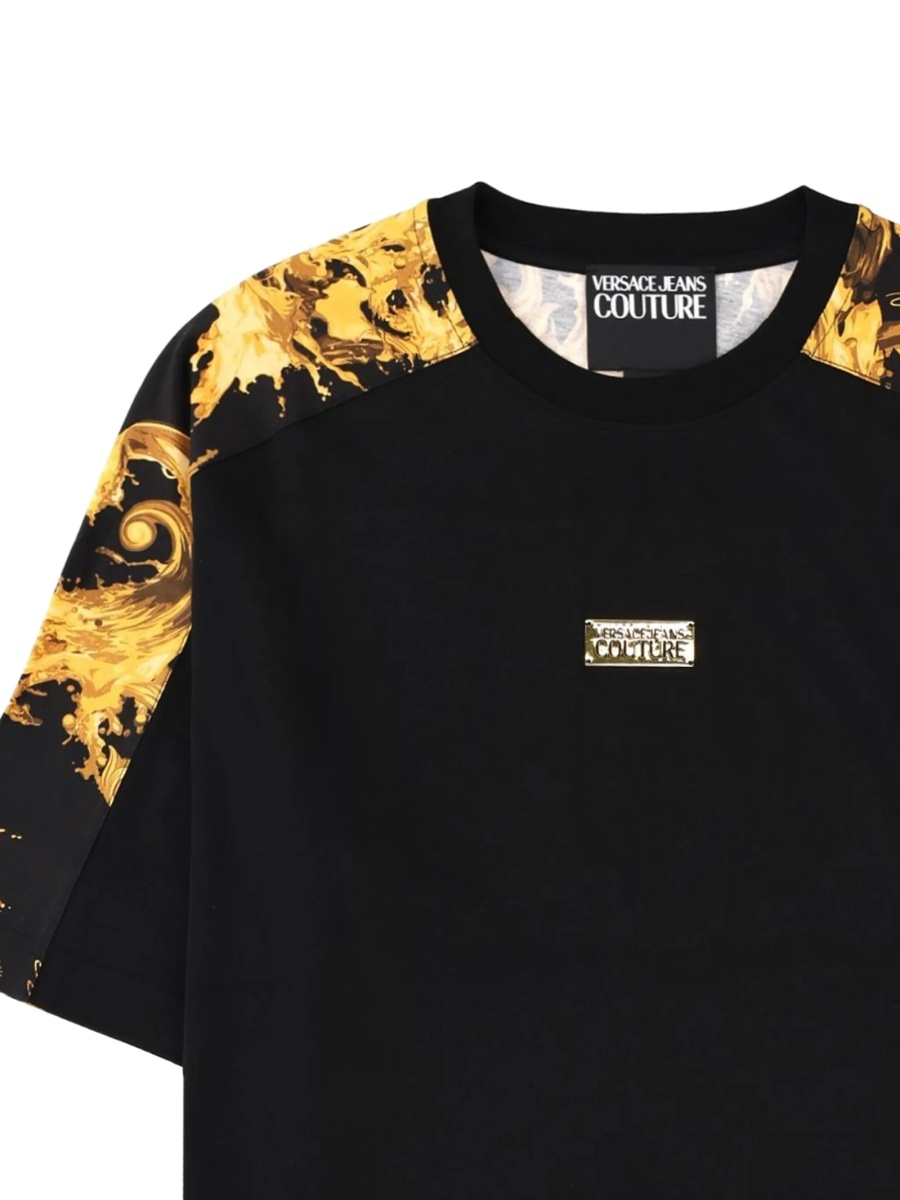 Tricou Versace Jeans Couture negru - Img 2