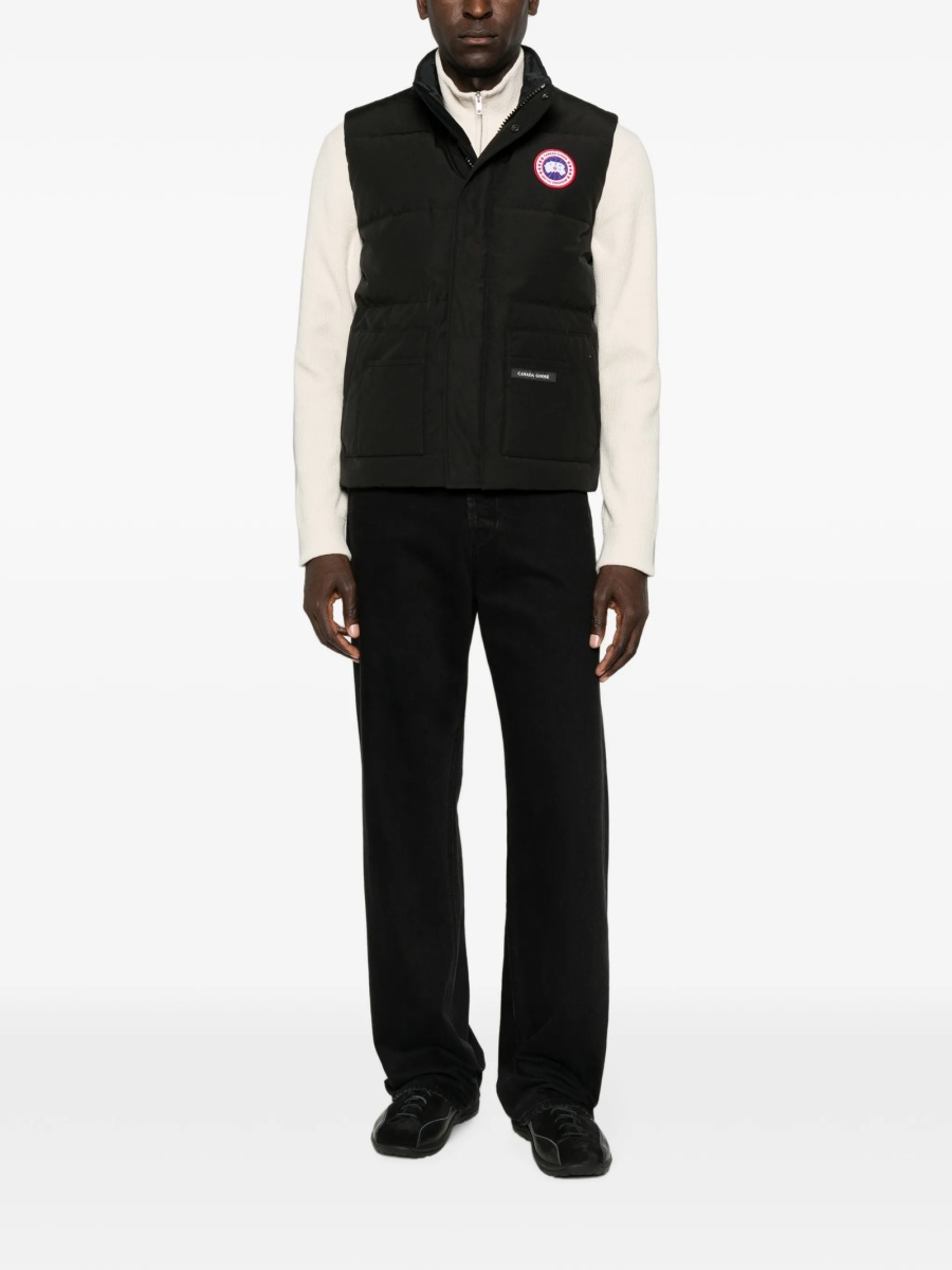 Vesta CANADA GOOSE neagra din bumbac si polyester - Img 2