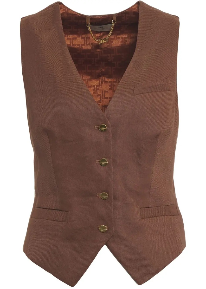 Vesta Linen blend vest - Img 2
