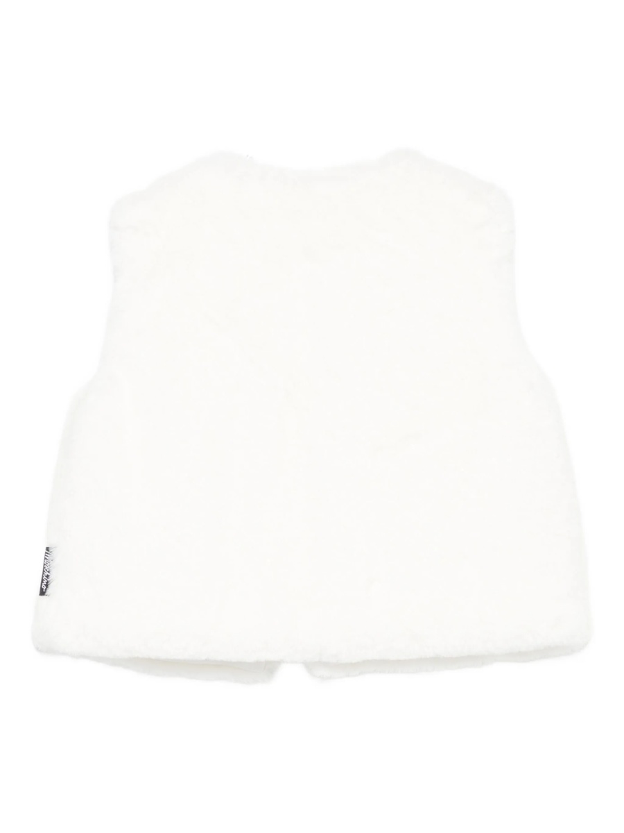 Vesta Moschino alba din polyester - Img 2