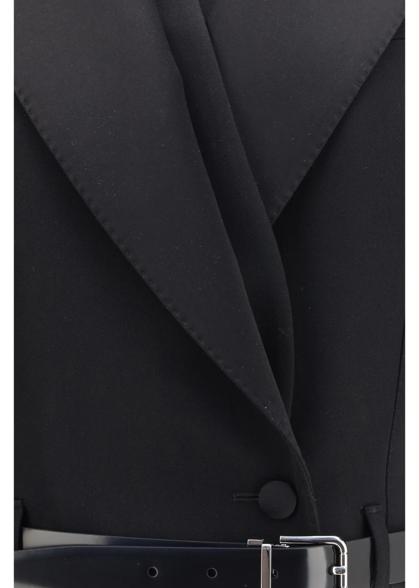 Vesta Sicilia double-breasted wool gabardine Jacket - Img 3