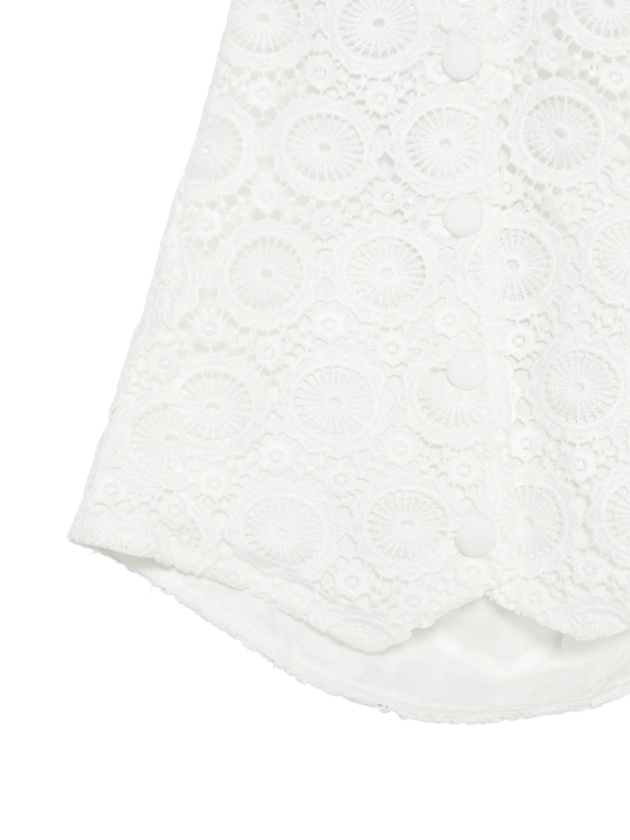 Vesta TWIN SET Girl alba din polyester - Img 3