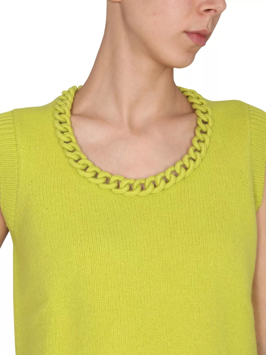 Vesta Vest With Crochet Chain - Img 4