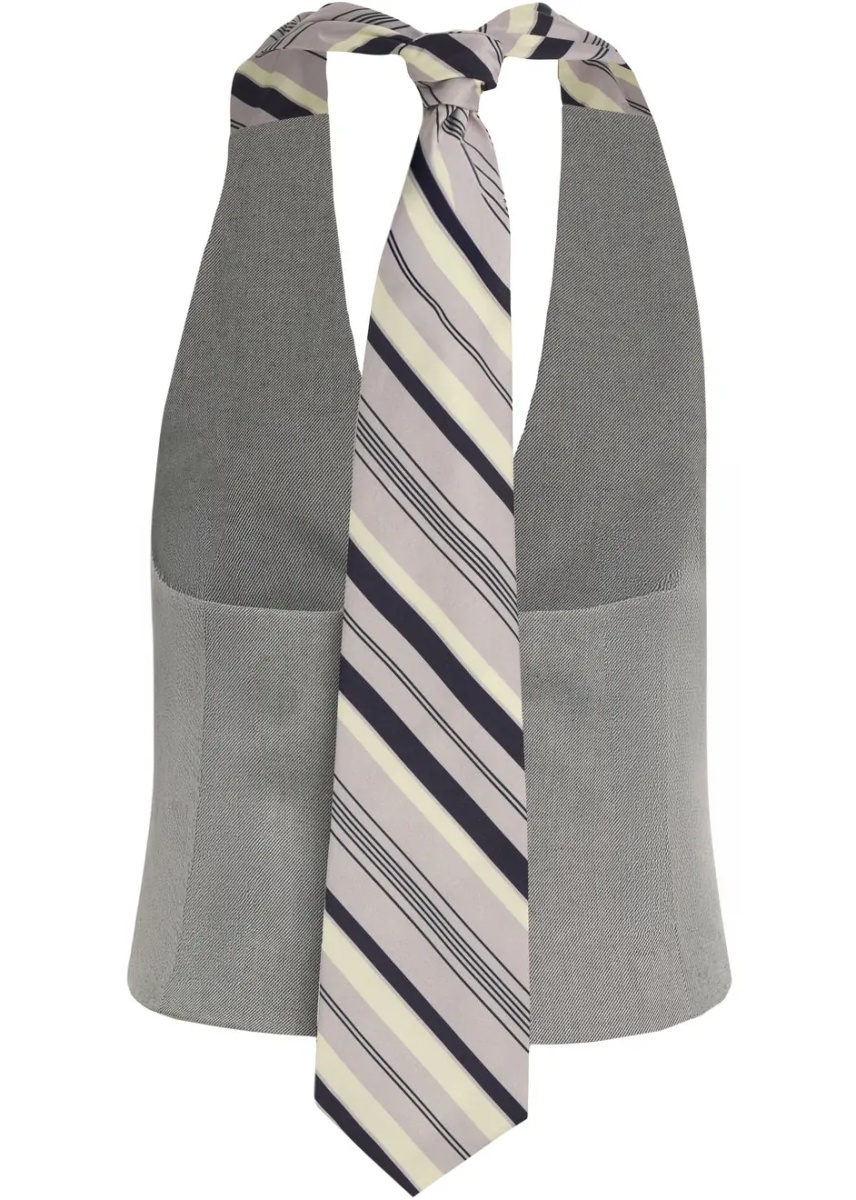 Vesta Vest with tie detail - Img 3