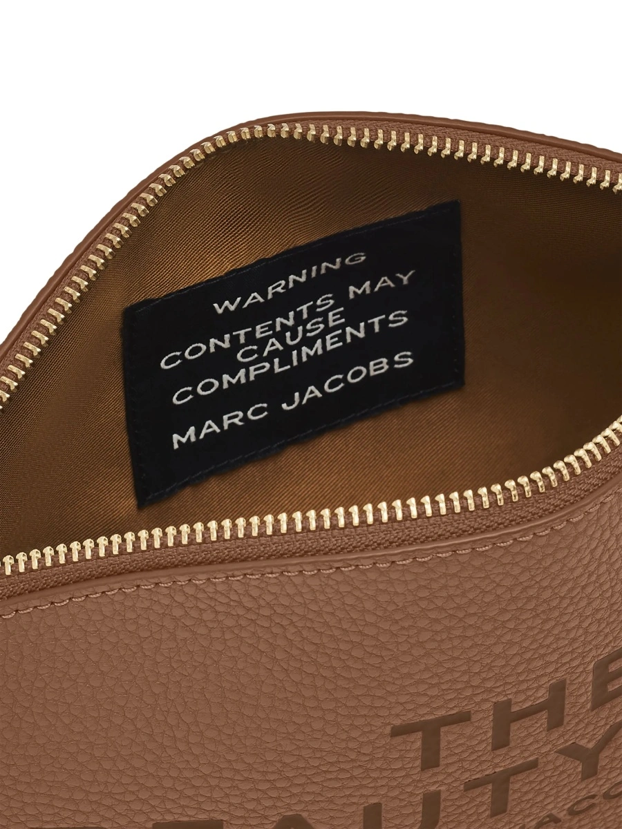 Accesorii de voiaj Marc Jacobs maro din piele si poliuretan - Img 3