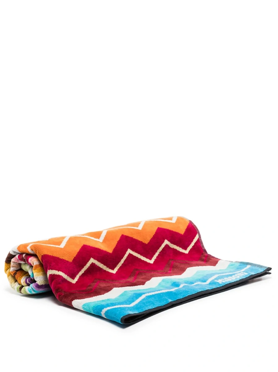 Accesoriu de plaja MISSONI BEACHWEAR HOME multicolor din bumbac - Img 5