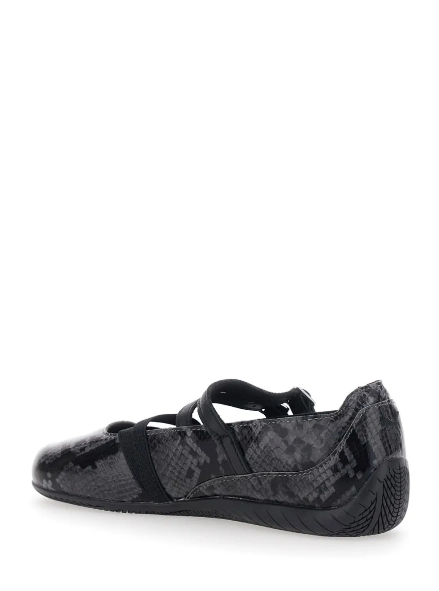 Balerini PUMA gri din piele - Img 3